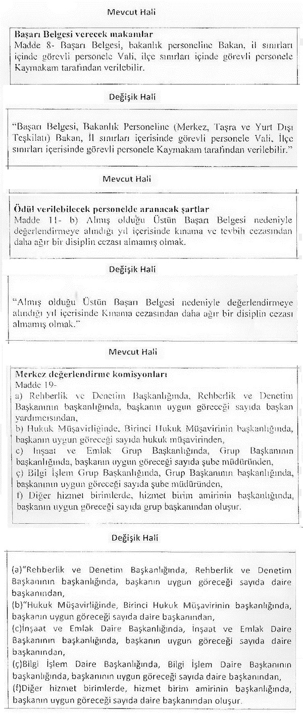 Yeni MEB Ödül Yönergesi