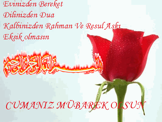 En güzel resimli cuma mesajları - 13 Kasım