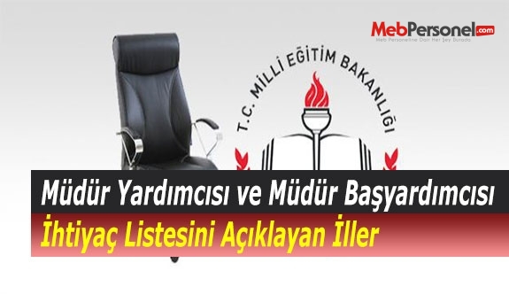 Müdür Yardımcılığı Atama Başvuruları Başlıyor