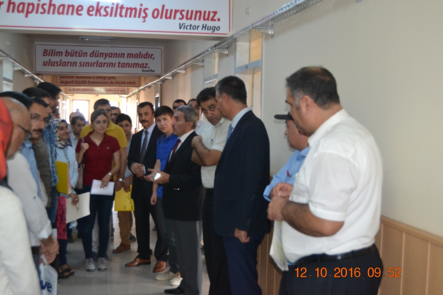 Yakup SARI,  yeni atanan sözleşmeli öğretmenlerle buluştu