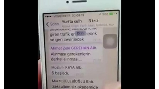 Darbe girişiminde FETÖ'yü işaret eden deliller