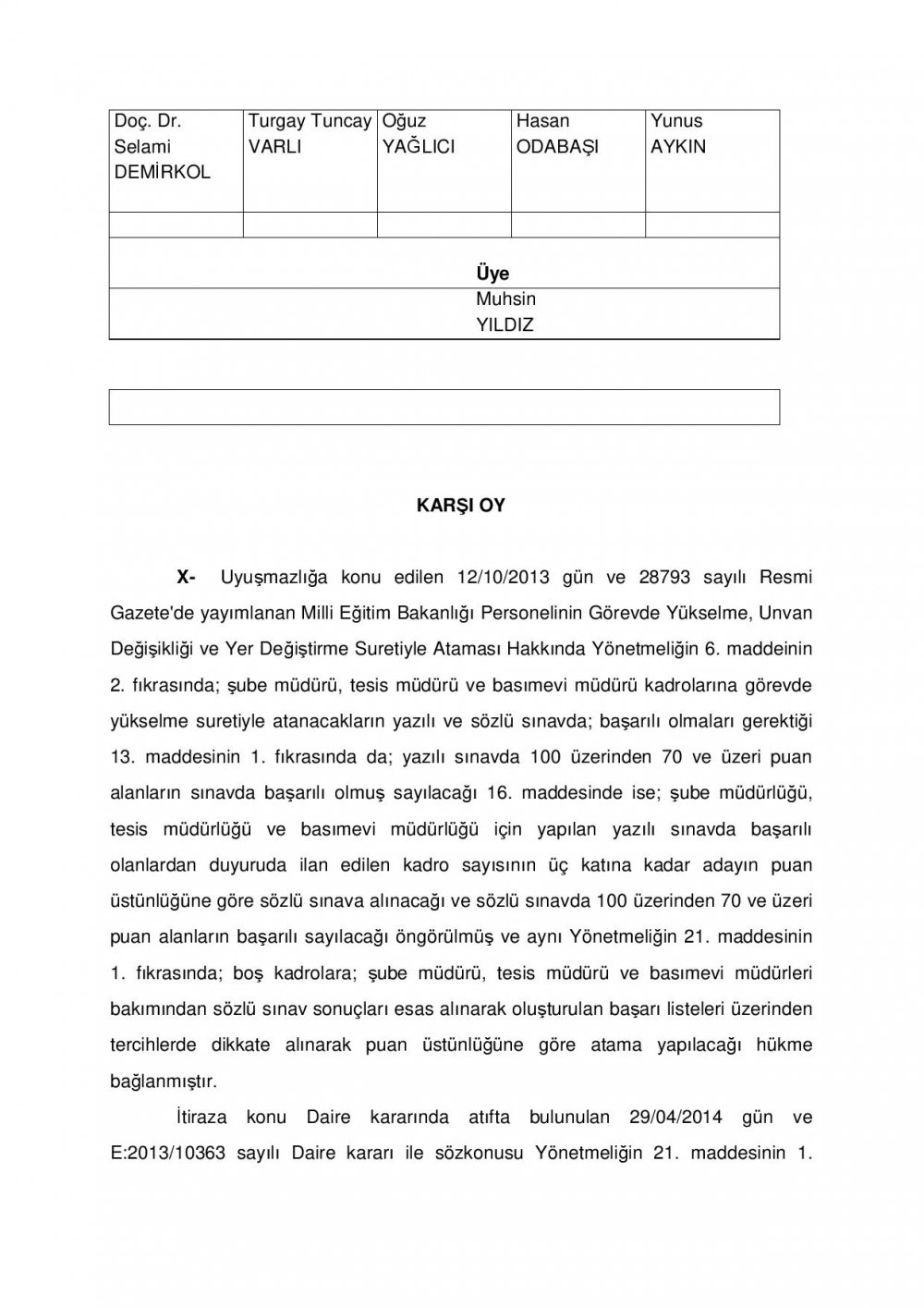 Şube Müdürlüğü Atamalarında Danıştay, MEB'in İtirazını Reddetti