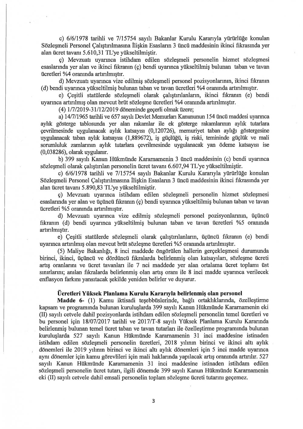 İmzalanan 2018-2019 Toplu Sözleşmenin Tam Metni