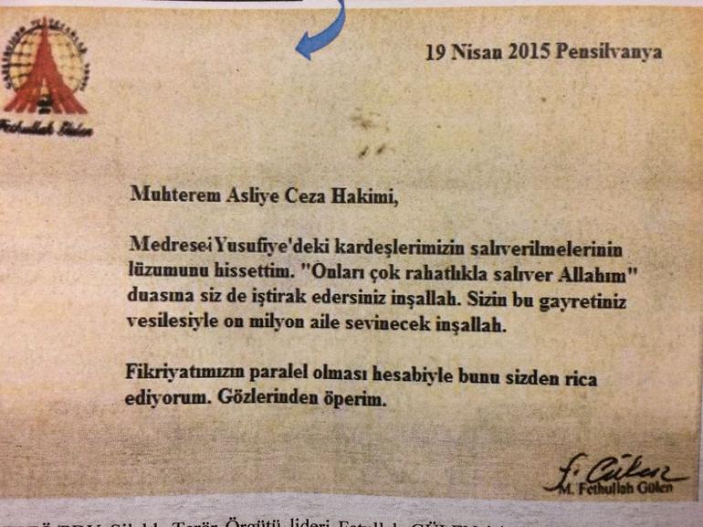 FETÖ elebaşının imzalı talimatı ortaya çıktı