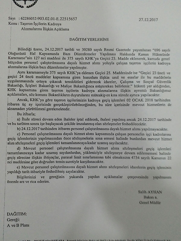 MEB TYP Taşerona Kadro Verilecek mi?