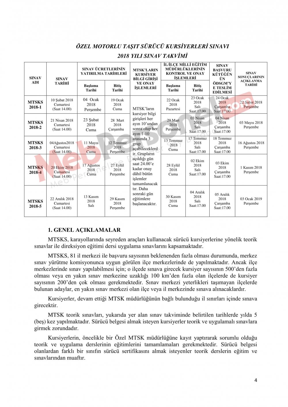 MEB, MTSK Uygulama Kılavuzunu Yayımladı