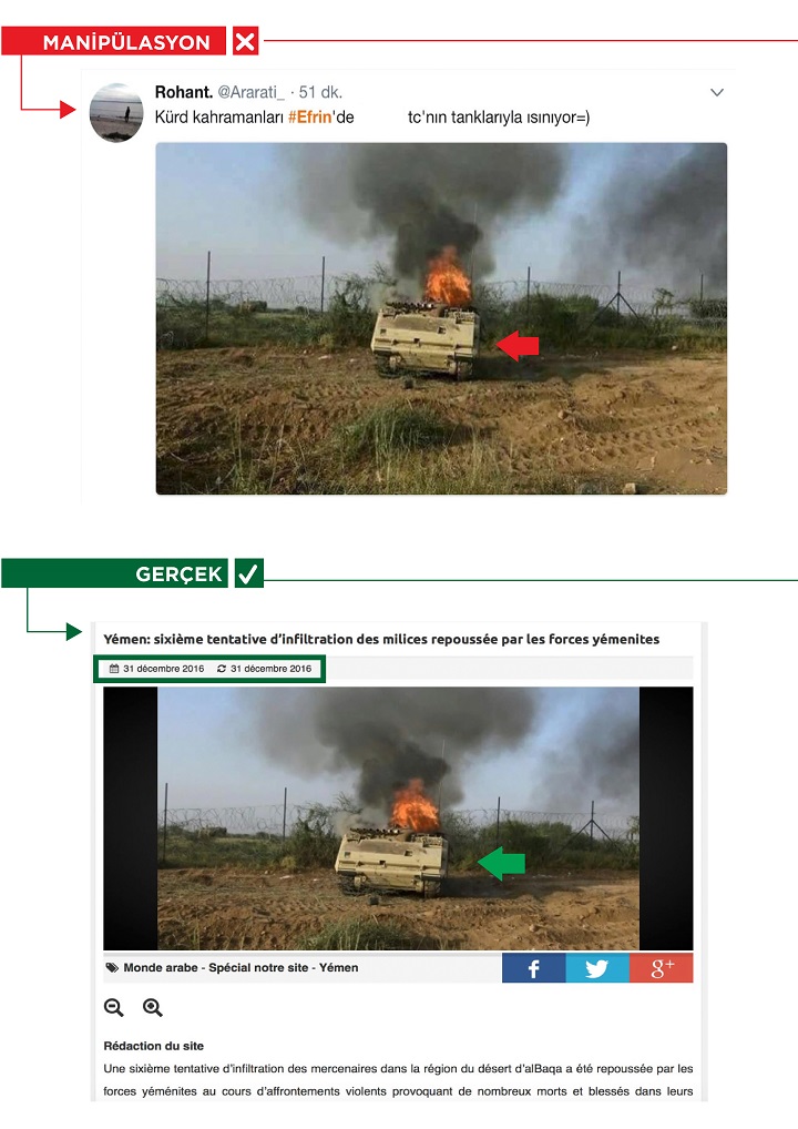 PKK'nın sosyal medya yalanları: 4 fotoğraf 4 gerçek