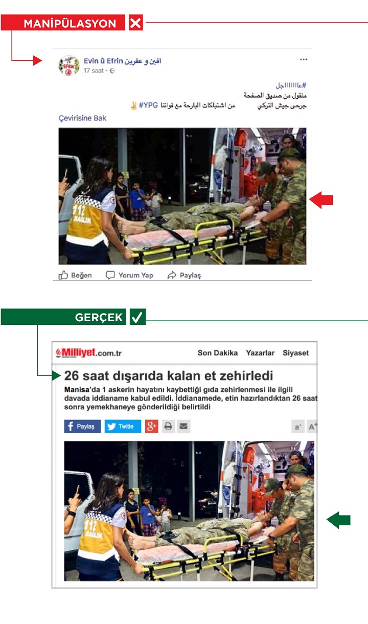 PKK'nın sosyal medya yalanları: 4 fotoğraf 4 gerçek