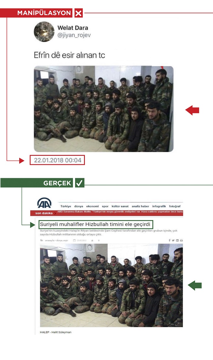 PKK'nın sosyal medya yalanları: 4 fotoğraf 4 gerçek