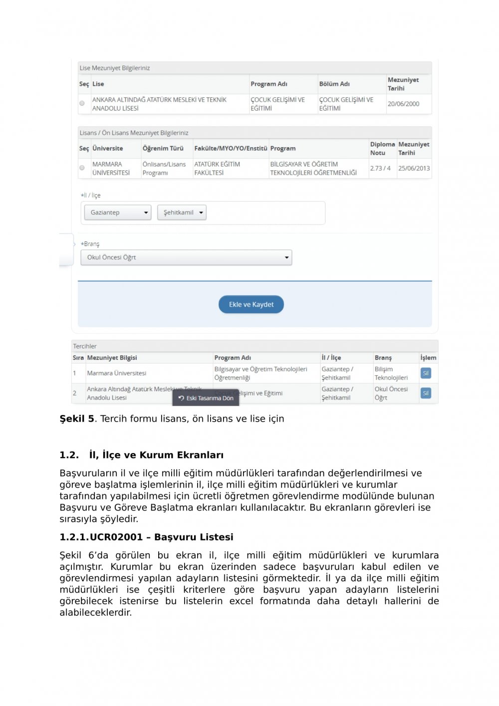 Ücretli Öğretmenlik Başvurusu Yapma (e-Devlet Resimli Anlatım)