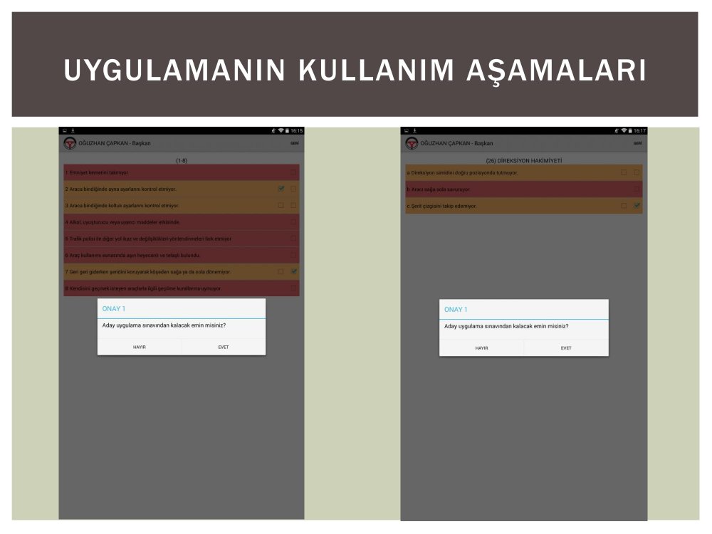Direksiyon Uygulama Sınavları Nasıl Yapılacak?