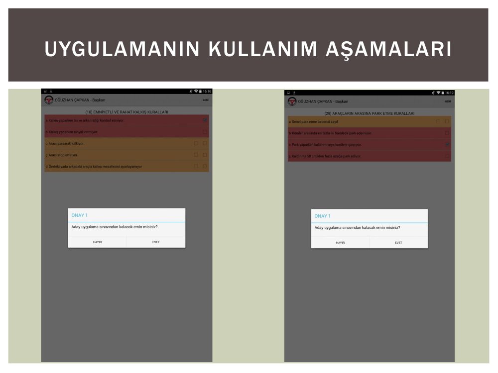 Direksiyon Uygulama Sınavları Nasıl Yapılacak?