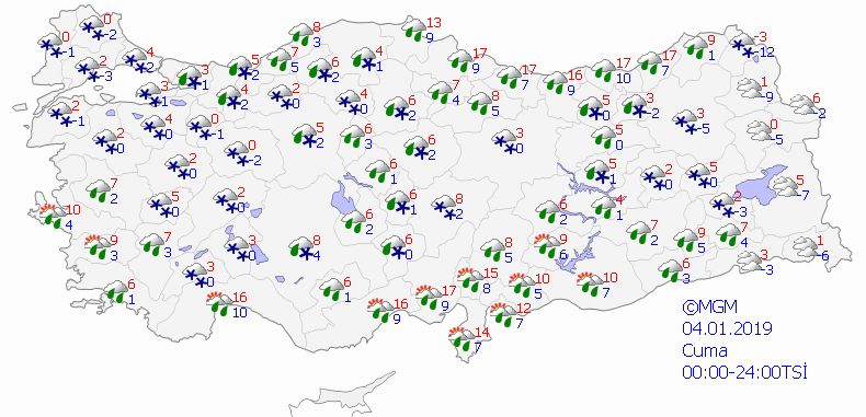Meteoroloji uyardı: Yoğun kar yağışı geliyor