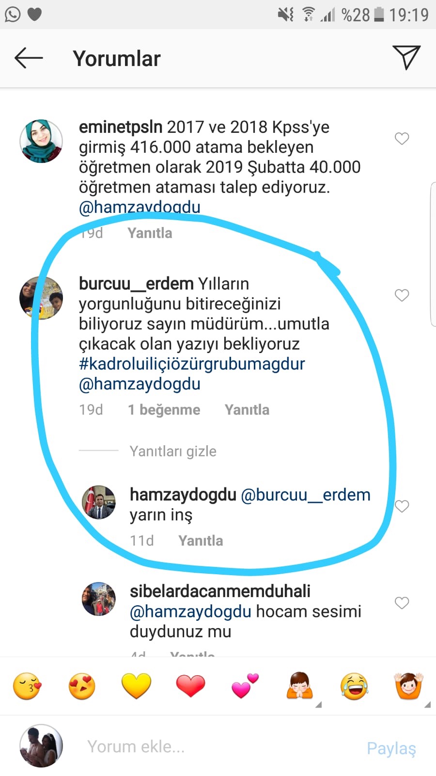 Personel Genel Müdürü Hamza Aydoğdu’dan İl İçi özür grubundan atanamayanlara  müjde.