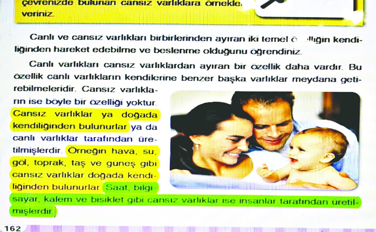 Ders kitaplarında ateist propaganda