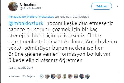 MEB Daire Başkanı: Neden atanamayan öğretmen oluyor anlamak çok zor..