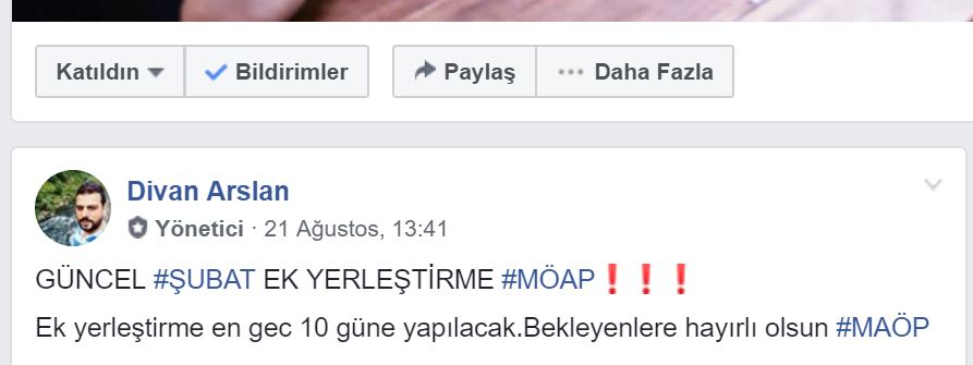 &quot;Ek Atama Yapılacak&quot;- Sözleşmeli Öğretmen Atamaları