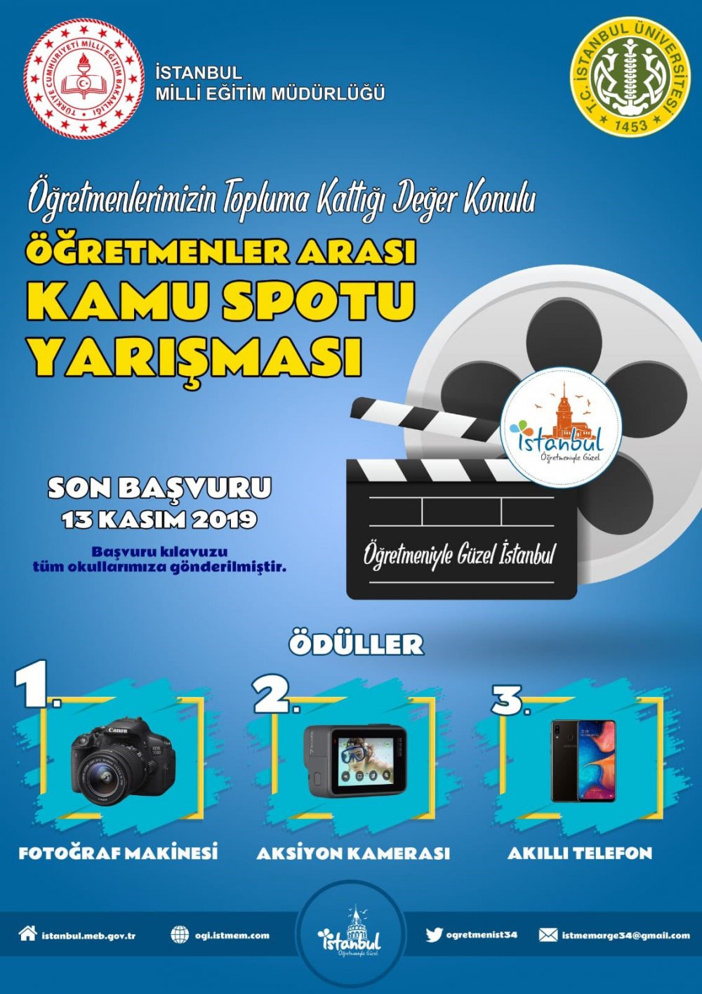 İstanbul MEM'den ödüllü kamu spotu yarışması