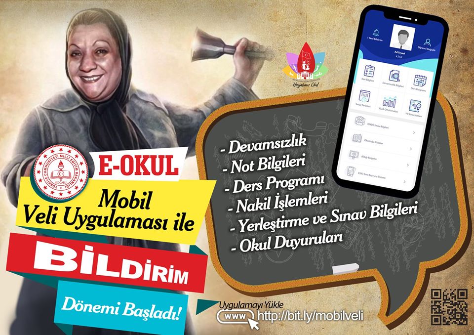 E-OKUL SİSTEMİNDE ÇOK ÖNEMLİ YENİLİK.....