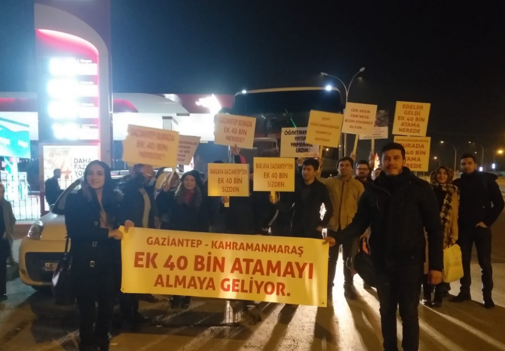 Atama Bekleyen Öğretmenler 40 Bin Atama İçin Ankara'da: #ÖğretmenBugünAnkarada