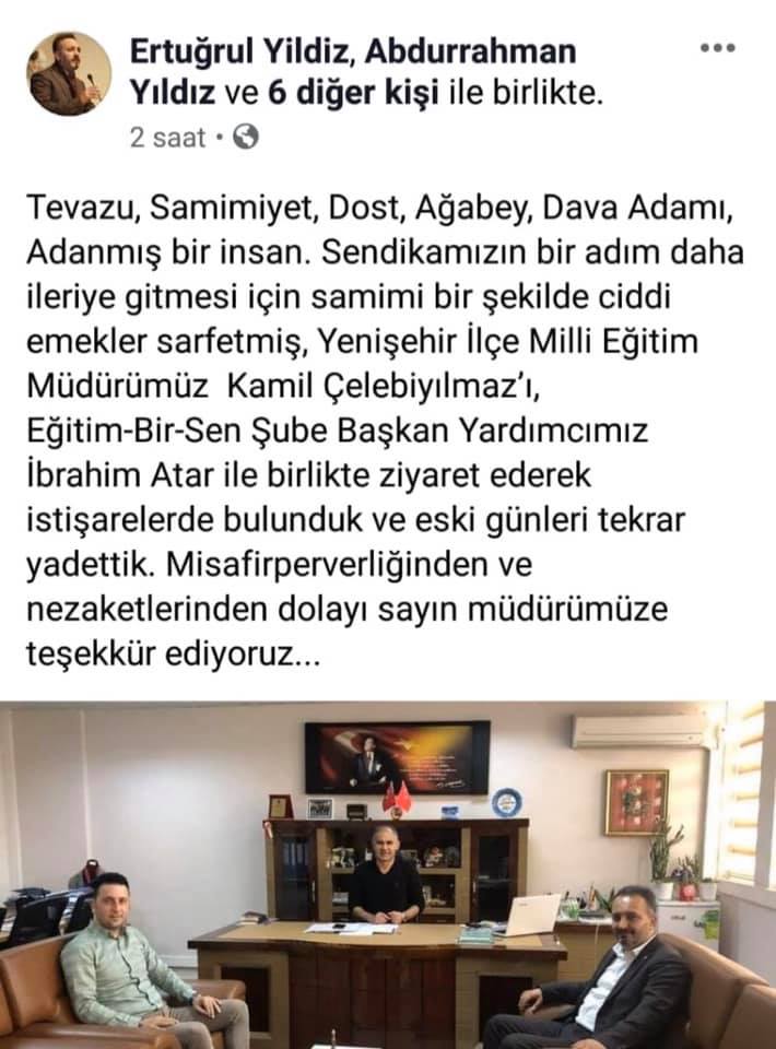 MEB TAŞRA TEŞKİLATINDAKİ MANZARANIN ÇARPICI BİR ÖRNEĞİ DAHA!