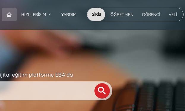 E-okul EBA Girişi