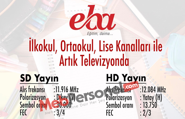 TRT EBA TV  D-Smart, Tivibu Uydu ve Digiturk Nasıl İzleyecek