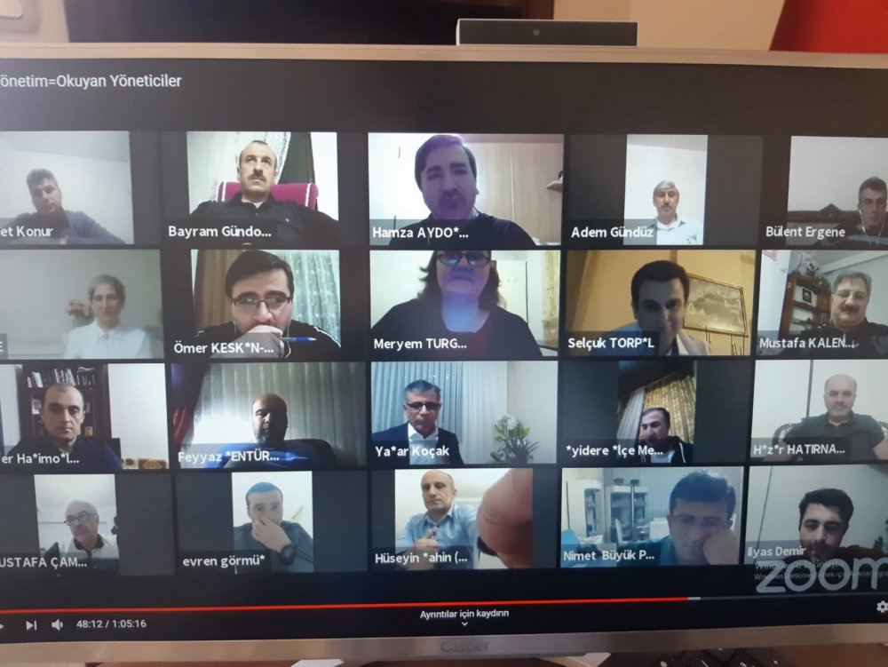 Personel Genel Müdürü Hamza Aydoğdu webinar konuğu oldu.