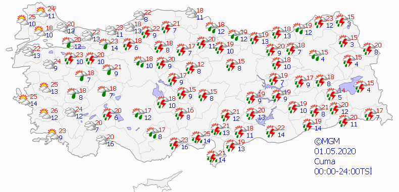 Bir hafta yoğun yağış etkili olacak...Meteoroloji uyardı...