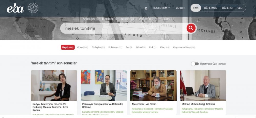 MEB, EBA’DA ÖĞRENCİLERE DİPLOMASIZ PSİKOLOG İZLETTİRİYOR