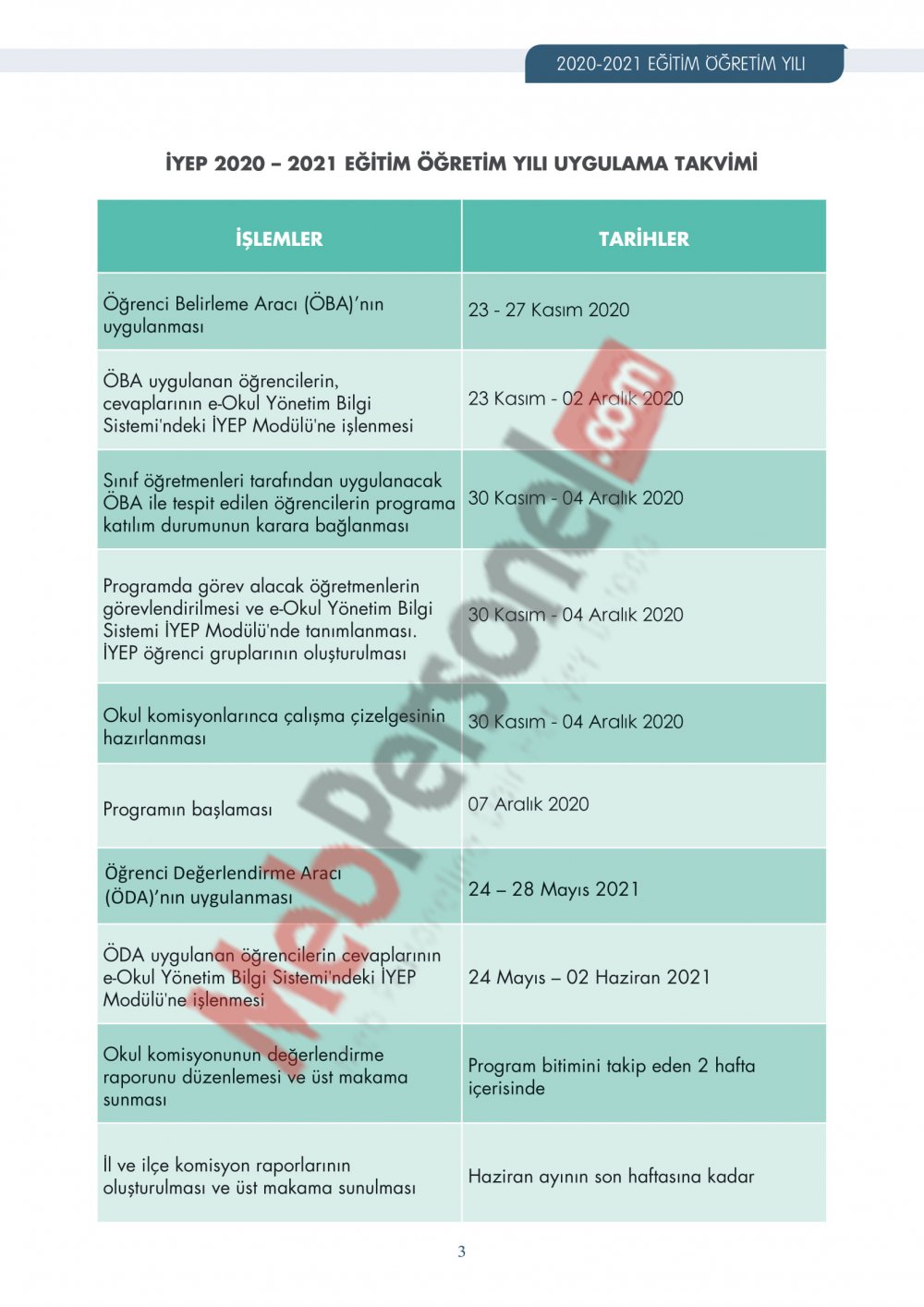 MEB harekete geçti ve belli oldu! 7 Aralık’ta başlıyor