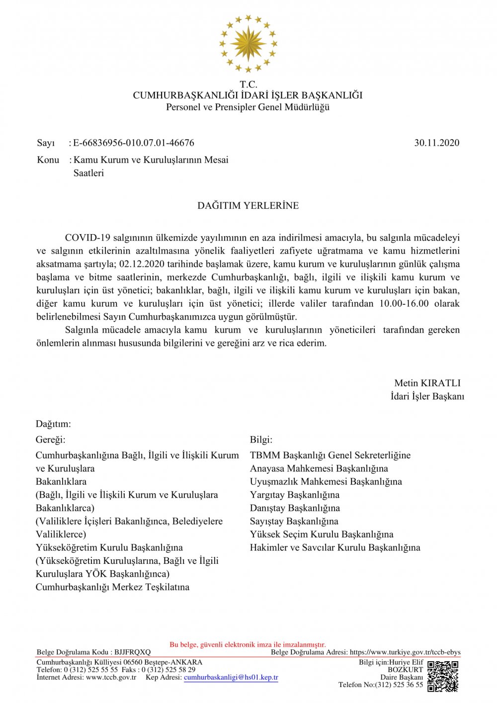 MEB'den mesai saatleri ile ilgili resmi yazı