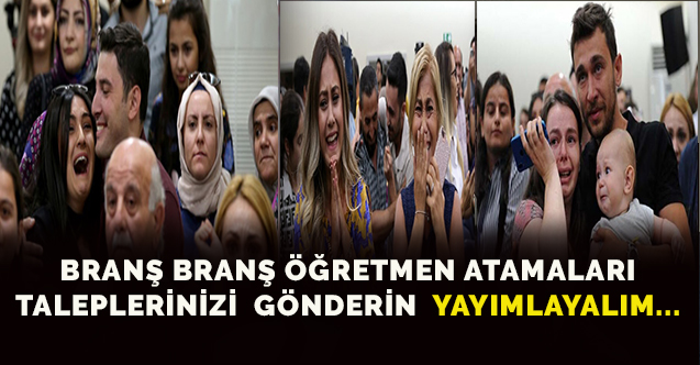 İngilizce Öğretmenliği Branş Kontenjan Talebi ve  Analizi İçin Bize Yazın