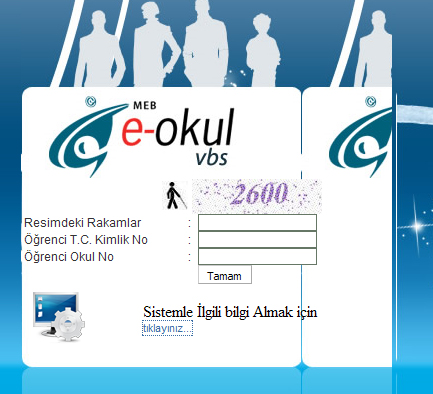 E-okul Karne Notları Öğrenme Ekranı 2021